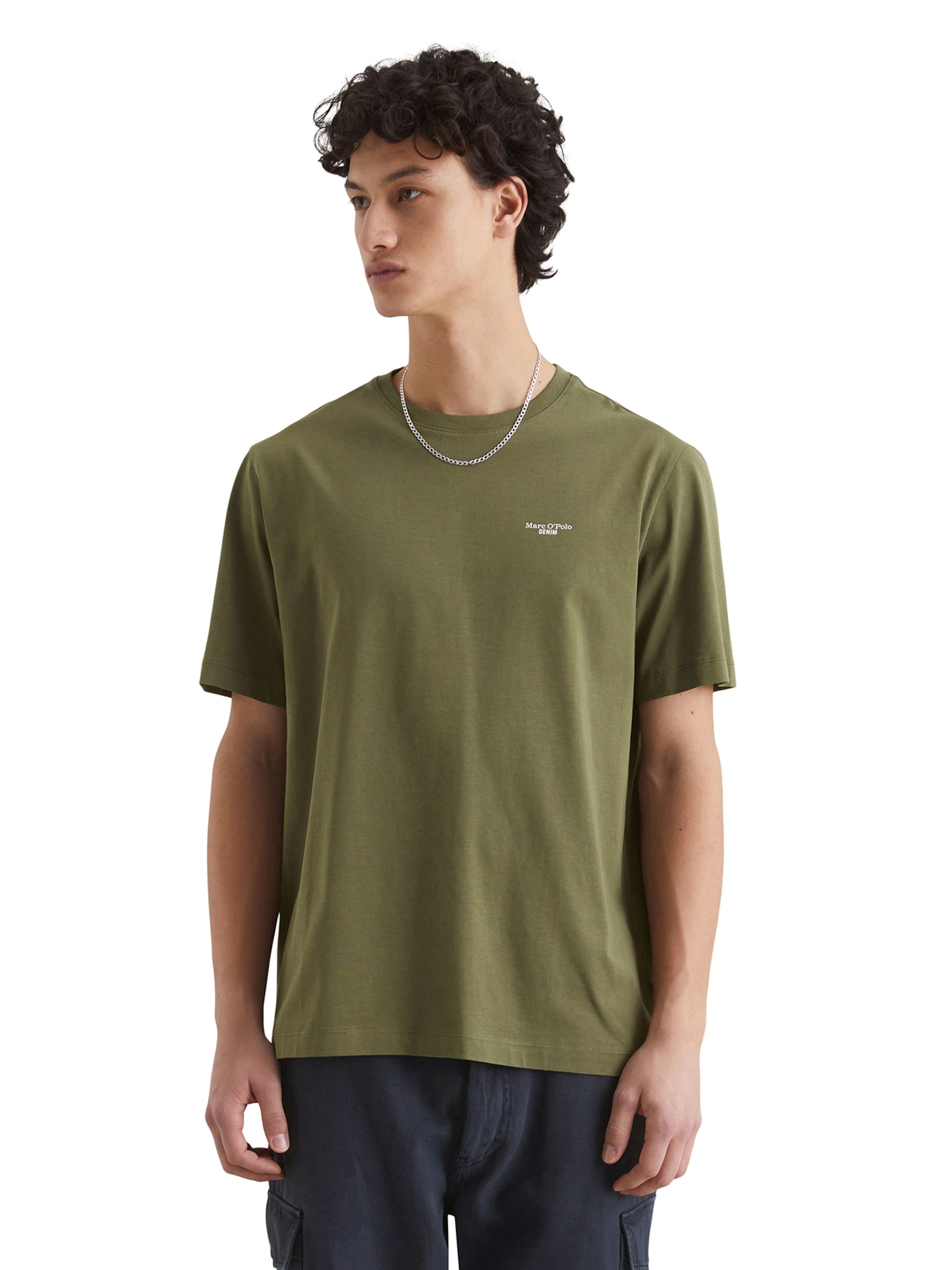T-Shirt Marc O'Polo DENIM en vert : devant