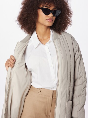 Manteau mi-saison Soft Rebels en gris