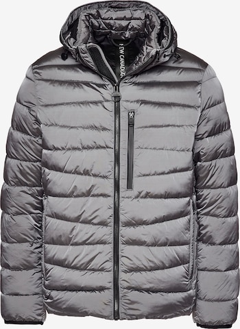 NEW CANADIAN Winter Jacket 'Hybrid' in Grey: front