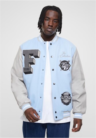 FUBU Tussenjas in Blauw: voorkant