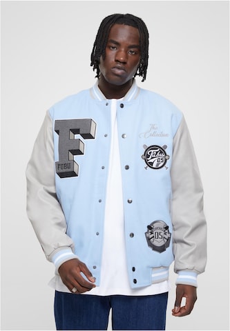 Veste mi-saison FUBU en bleu : devant