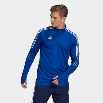 Maglia funzionale 'Tiro 21' di ADIDAS SPORTSWEAR in blu: frontale