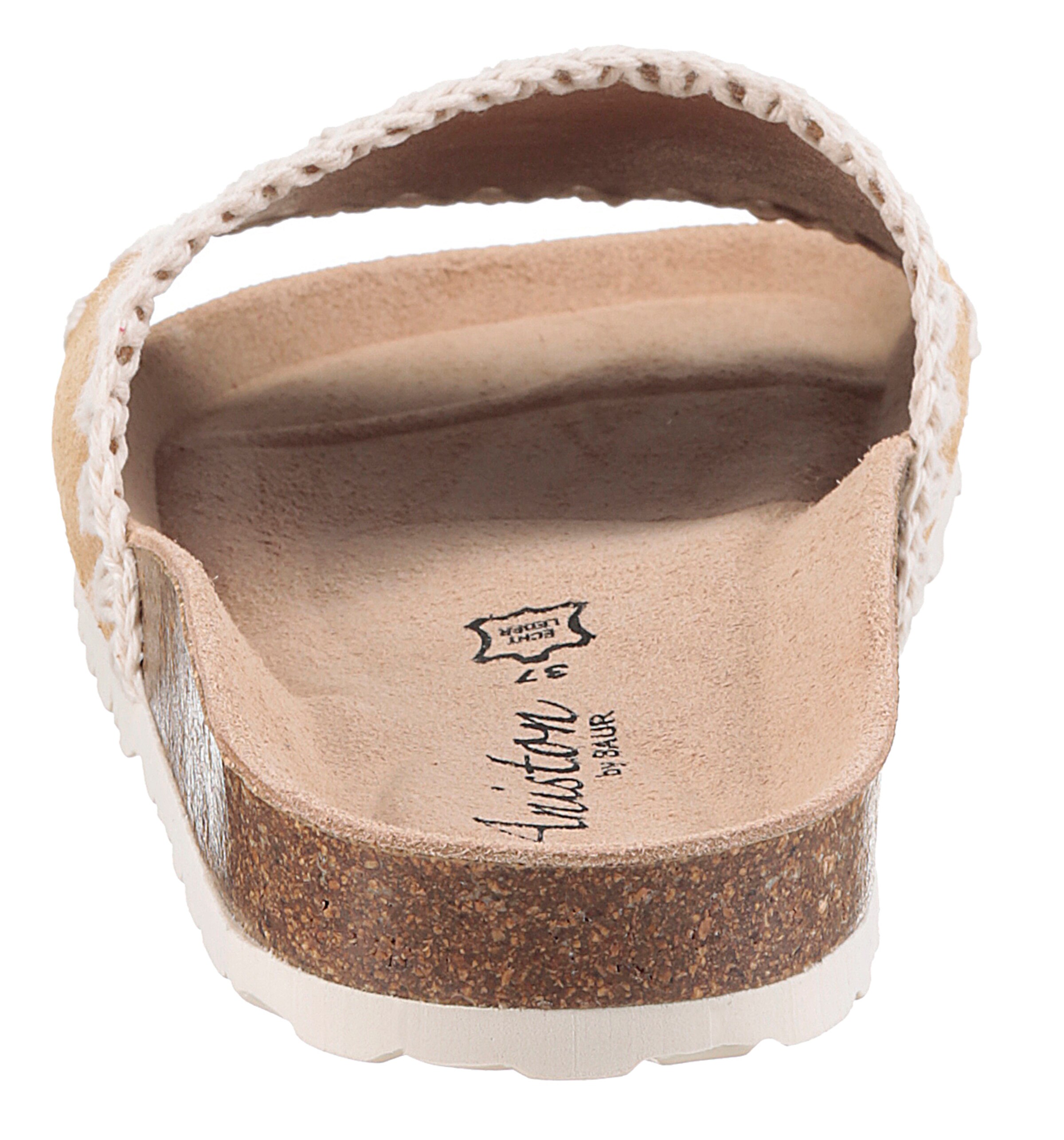 Aniston Mules in Beige