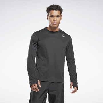 Reebok Performance shirt in Black: front