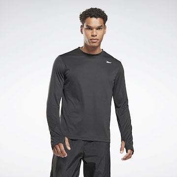 Reebok Functioneel shirt in Zwart: voorkant