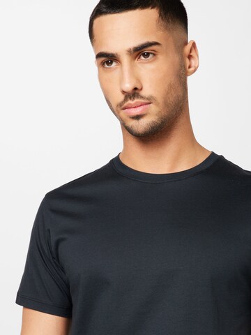 BURTON MENSWEAR LONDON Shirt 'Mercerised' in Black