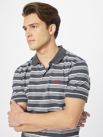 LEVI'S ® Μπλουζάκι 'Slim Housemark Polo' σε γκρι