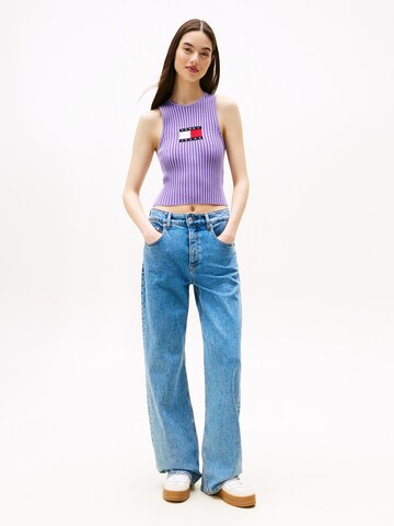 Tommy Jeans Вязаный топ в Лиловый