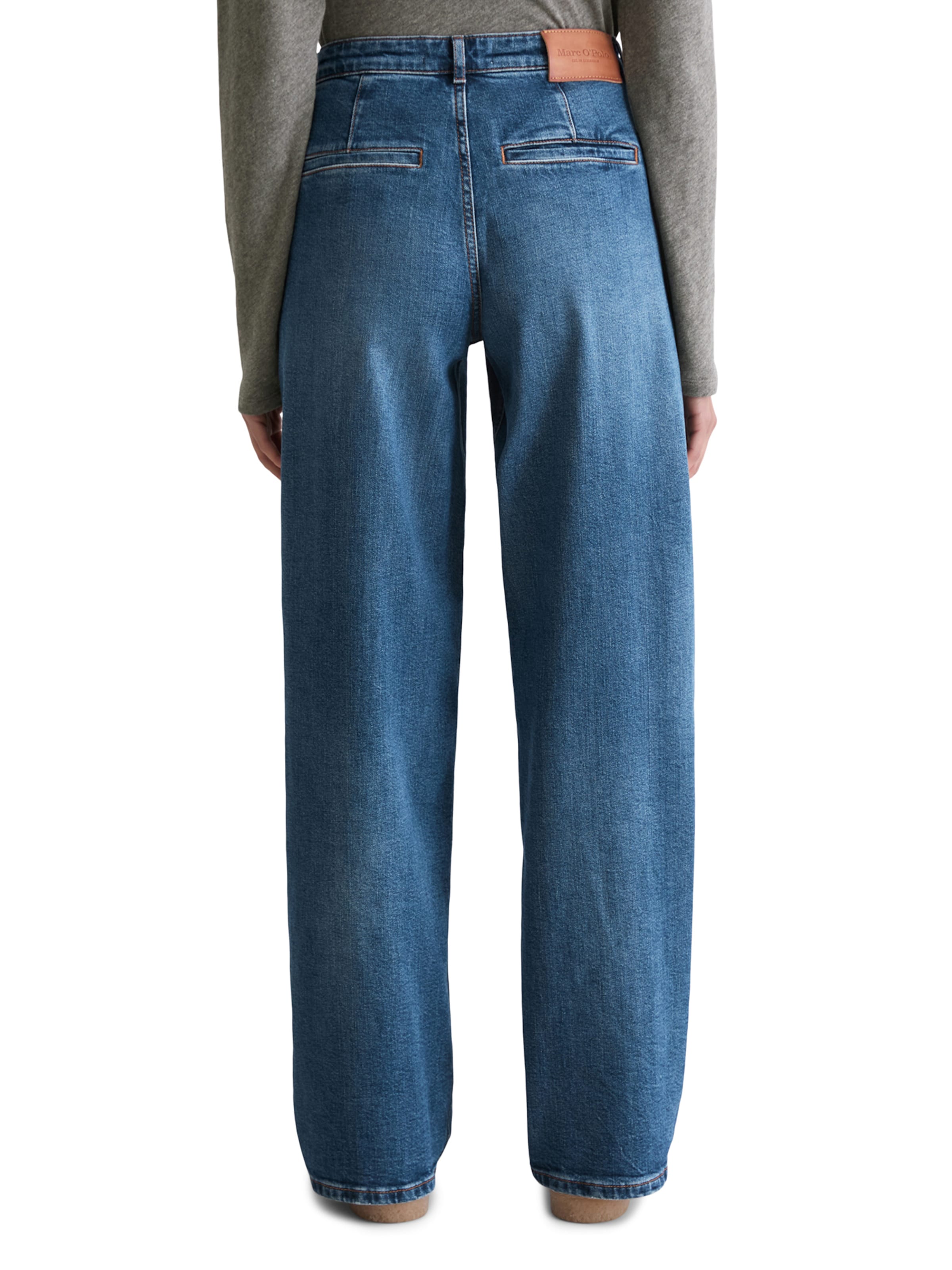 Wide Leg Jean 'Luma' Marc O'Polo en bleu