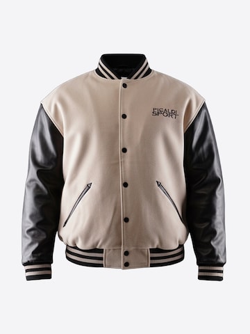 Picaldi Übergangsjacke 'College Tiger' in Beige: Vorderseite