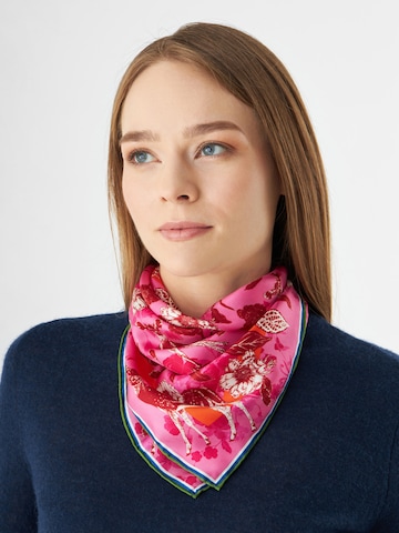 CODELLO Shawl in Pink: front