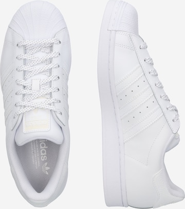 Baskets basses 'SUPERSTAR' ADIDAS ORIGINALS en blanc