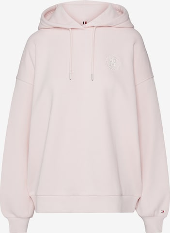 TOMMY HILFIGER Mikina – pink: přední strana