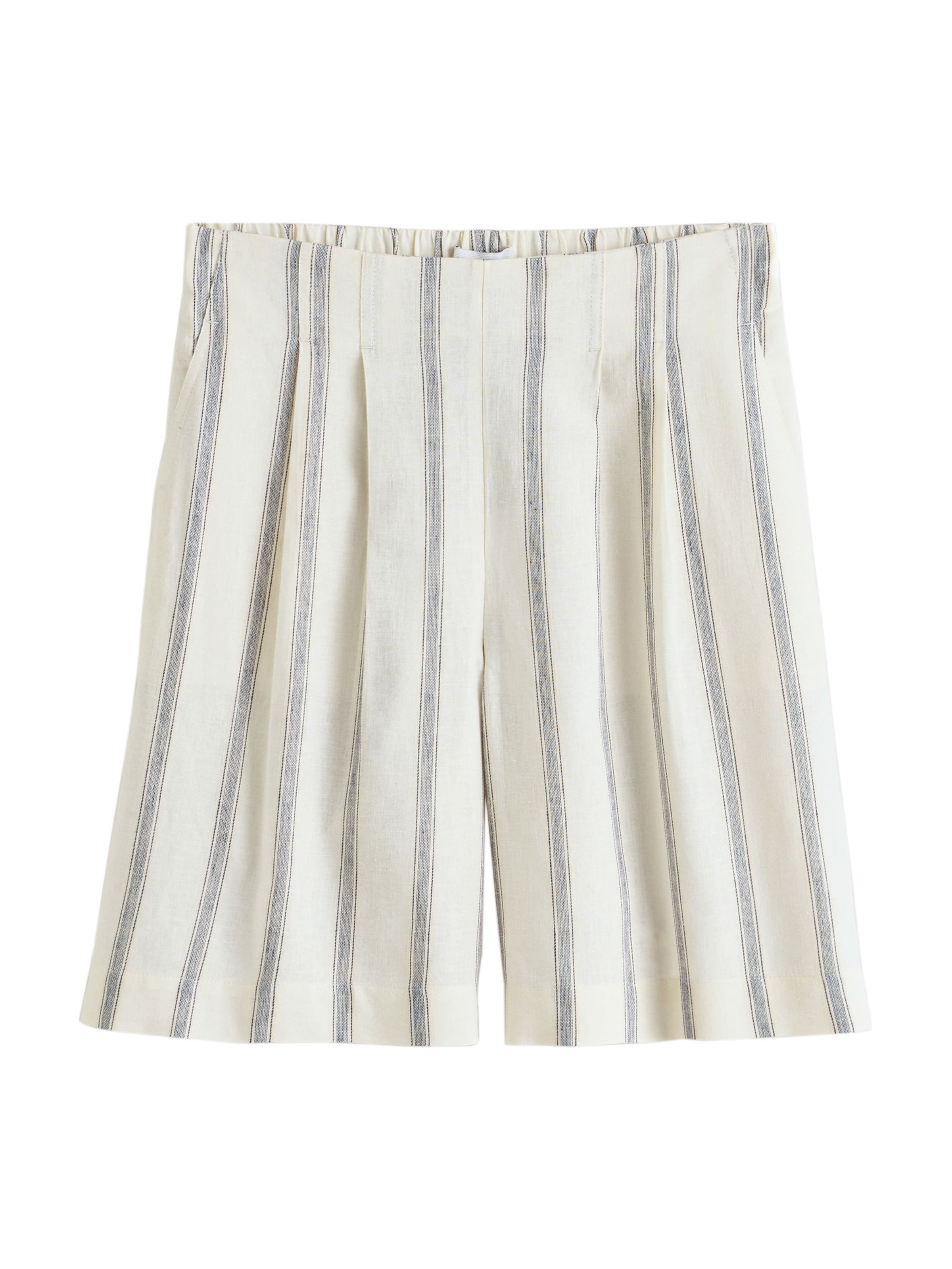Next Pleat-Front Pants 'N. Premium' in Beige: front
