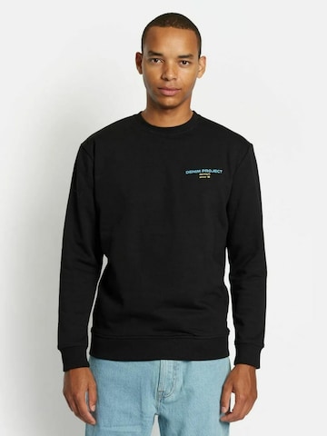 Denim Project Skjorte ' DPLogo ' i sort: forside