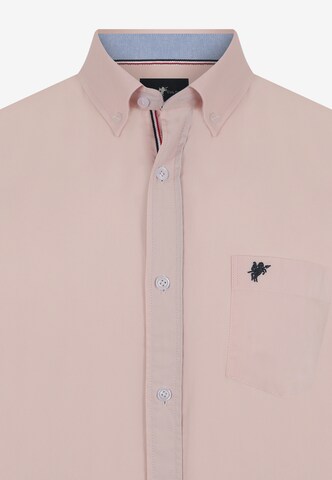 DENIM CULTURE Klasický střih Košile 'Arlen' – pink