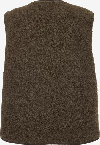 taddy Vest in Brown