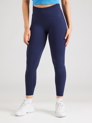 Fabletics Skinny Sportbroek in Blauw: voorkant