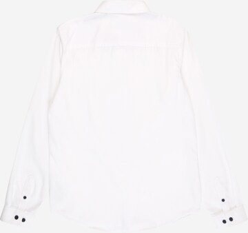 Coupe regular Chemise 'ORION' Jack & Jones Junior en blanc