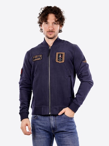 Giacca di felpa di Aeronautica Militare in blu
