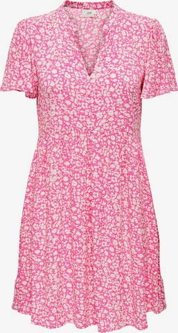 JDY Shirt dress 'Starr' in Pink: front