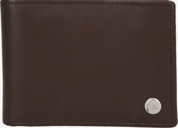 QUIKSILVER Peněženka 'MACK 2' – hnědá: přední strana