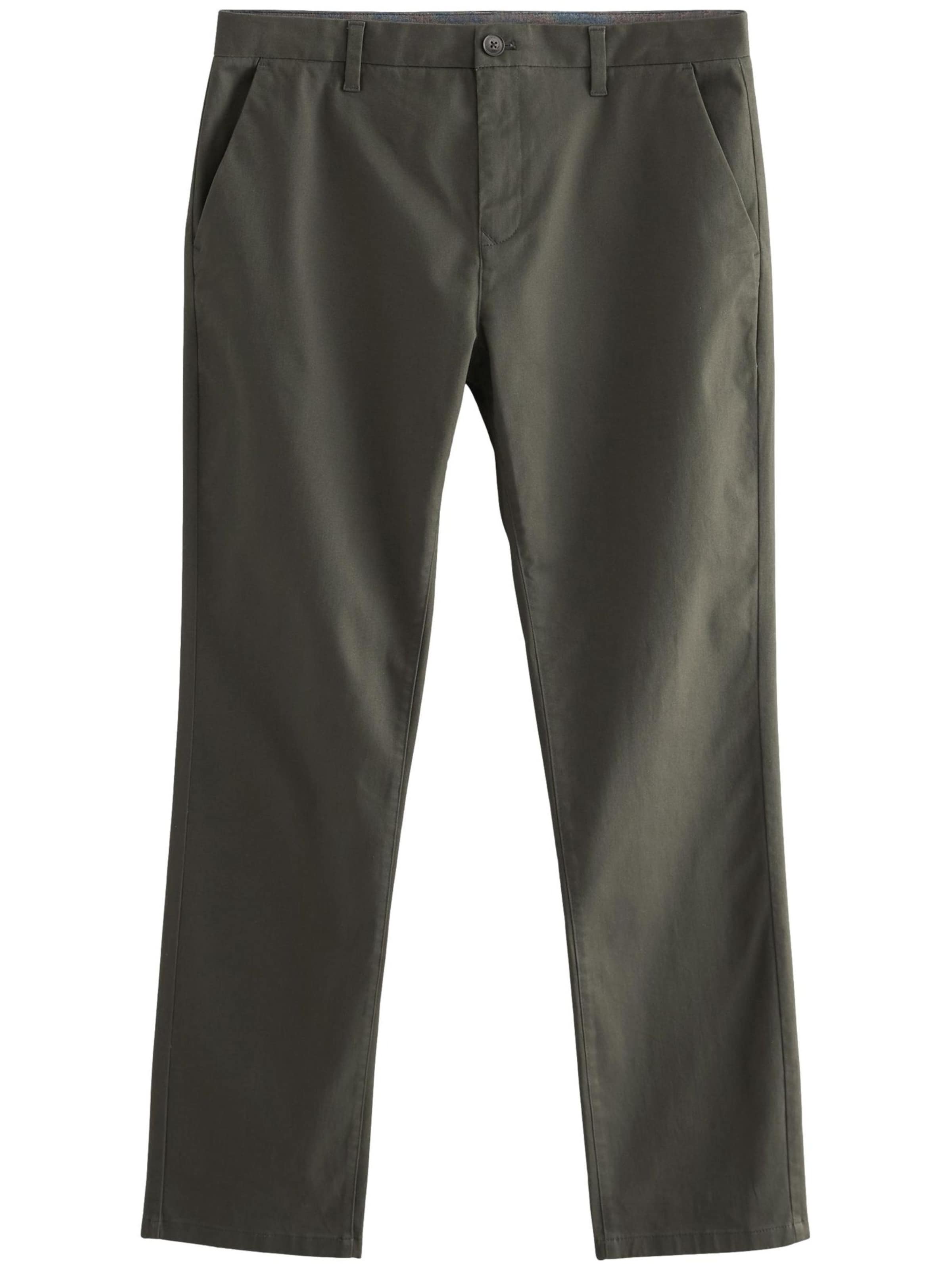 Next Chino Pants in Green: front