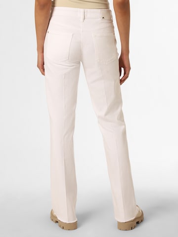 Cambio Skinny Jeans ' Paris flared ' in White