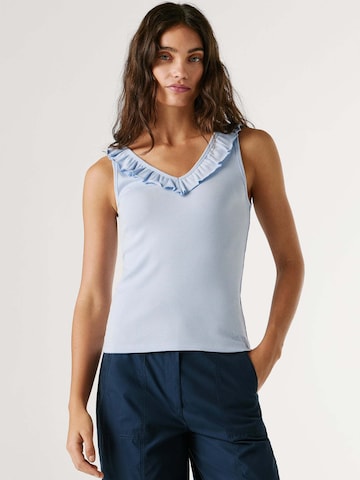 Pepe Jeans Top 'Millie' in Blau: Vorderseite