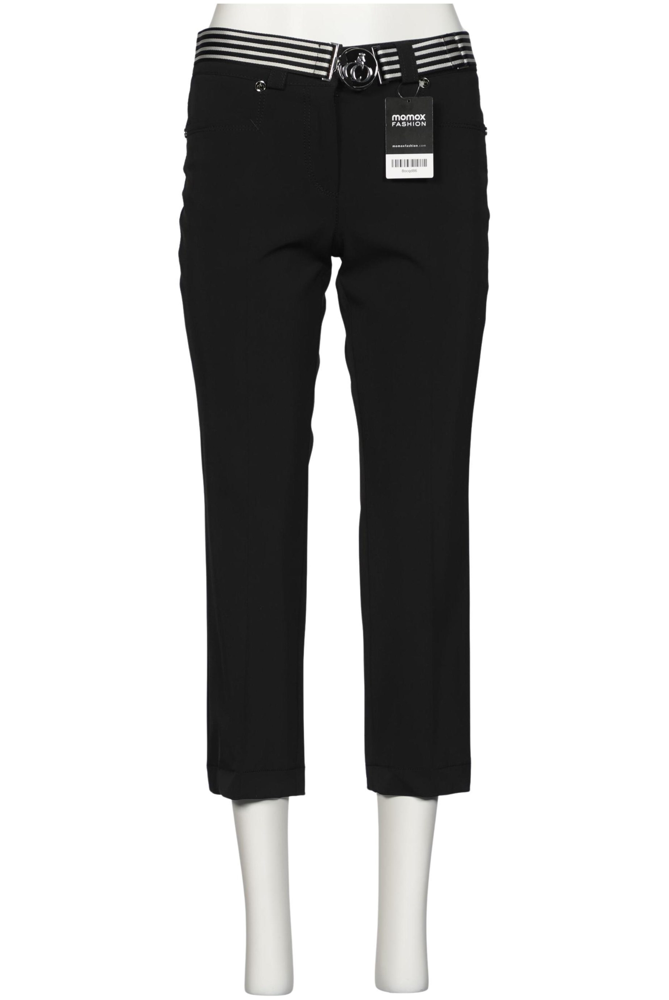 Cambio Pants in M in Black: front