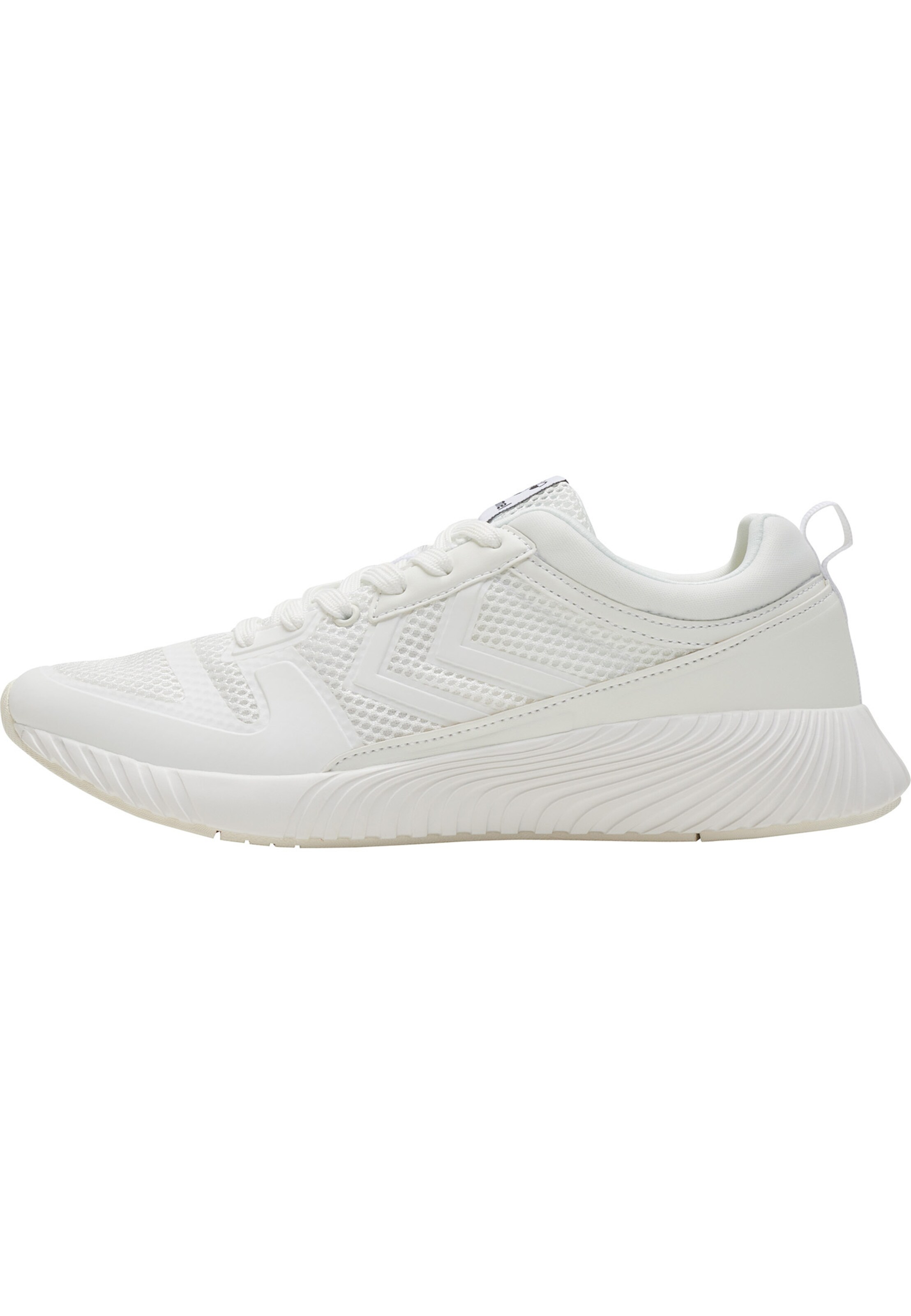 Chaussure de sport Hummel en blanc : devant