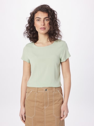 VERO MODA T-Shirt 'BECCA' in Grün: predná strana