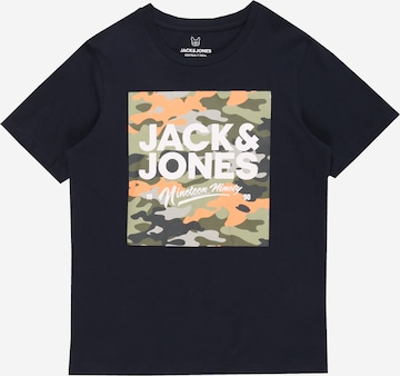 Jack & Jones Junior Shirt 'PETE' in Blauw: voorkant