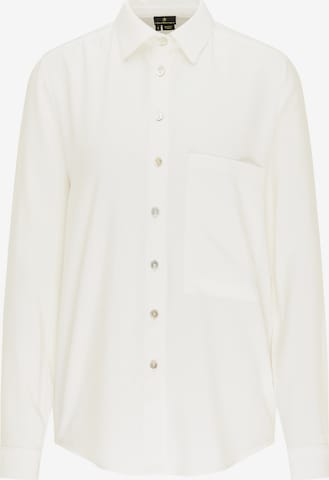 Camicia da donna di DreiMaster Klassik in bianco: frontale