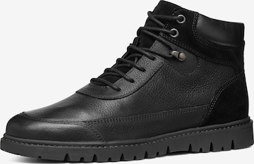 GEOX Lace-Up Boots in Black: front