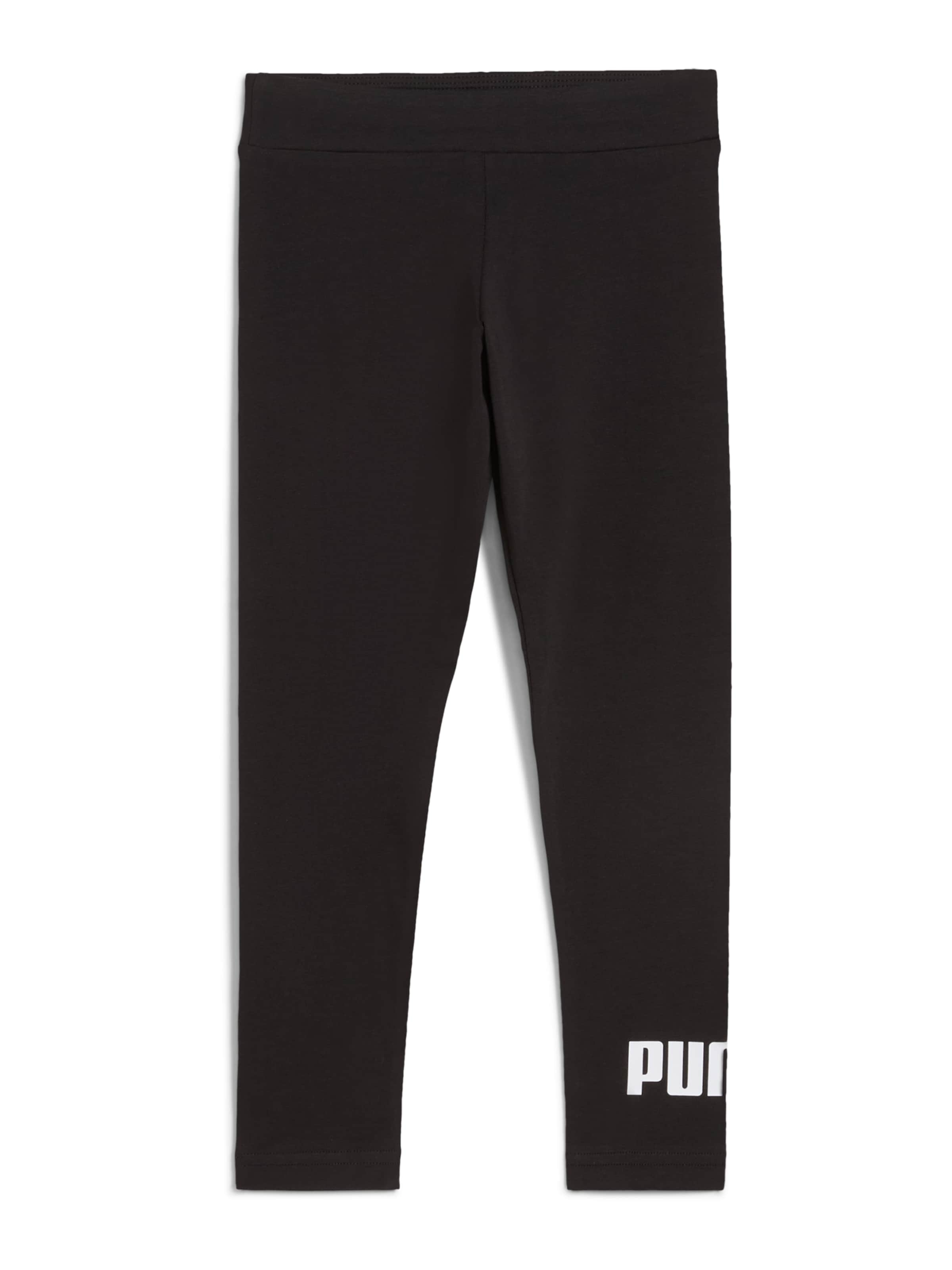 PUMA Skinny Leggings 'ESS No. 1' in Black: front