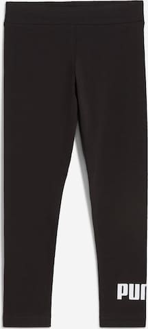 PUMA Skinny Leggingsit 'ESS No. 1' värissä musta: etupuoli