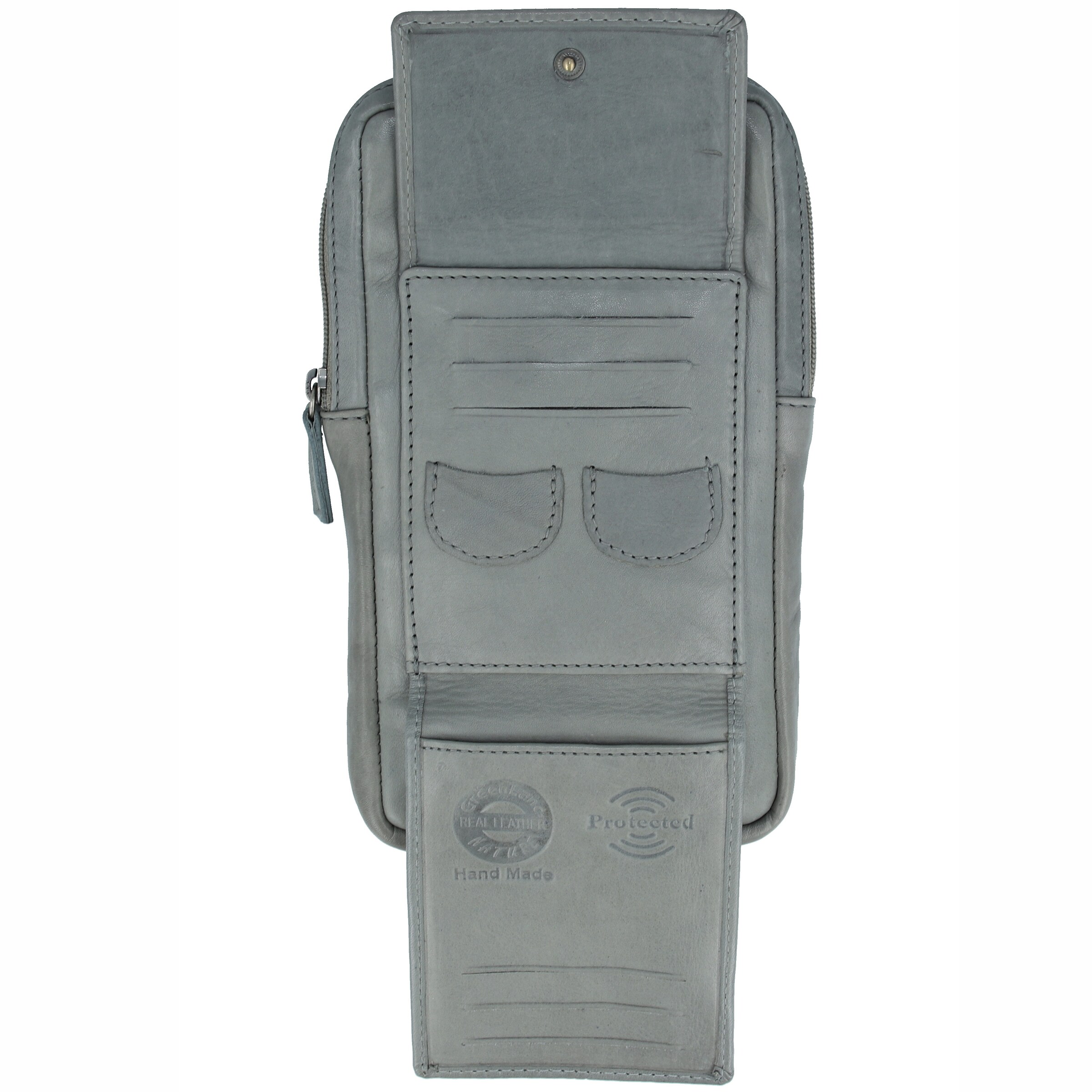 Borsa a tracolla di Greenland Nature in blu