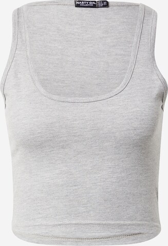 Top di Nasty Gal in grigio: frontale