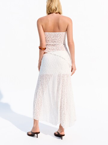 Jupe Bershka en blanc