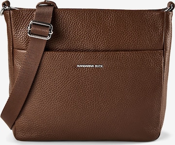 MANDARINA DUCK Schoudertas 'Mellow' in Bruin: voorkant
