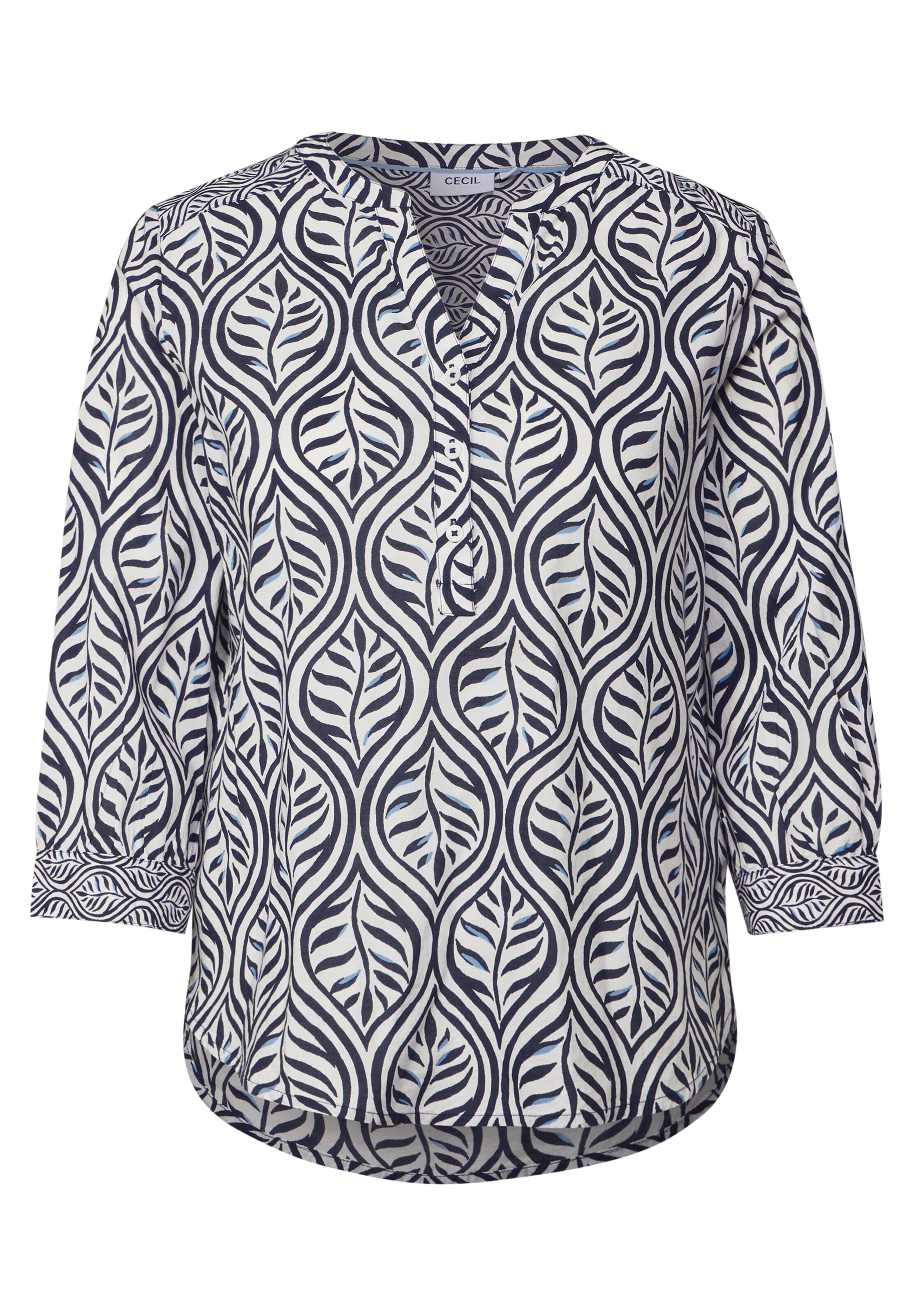 CECIL Bluse in Schwarz: Vorderseite