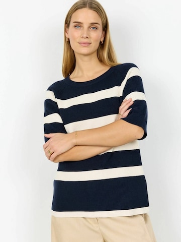 Soyaconcept Overdel 'SC-KANITA' i blå: forside