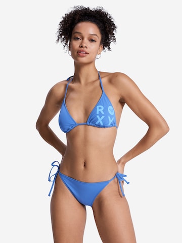 ROXY Triangle Bikini in Blue: front
