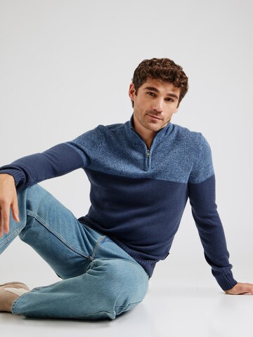 BLEND Pullover in Blau: Vorderseite