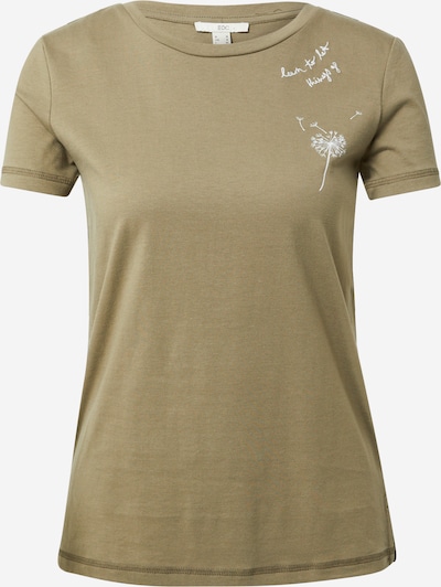 EDC BY ESPRIT T-Krekls haki / balts, Preces skats