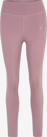 OCEANSAPART - Skinny Leggings 'Jacky' em rosa: frente