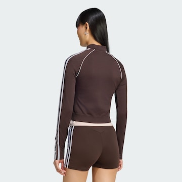 Veste de survêtement 'Essentials' ADIDAS ORIGINALS en marron