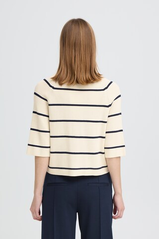 ICHI Pullover 'BOSTON' i hvid