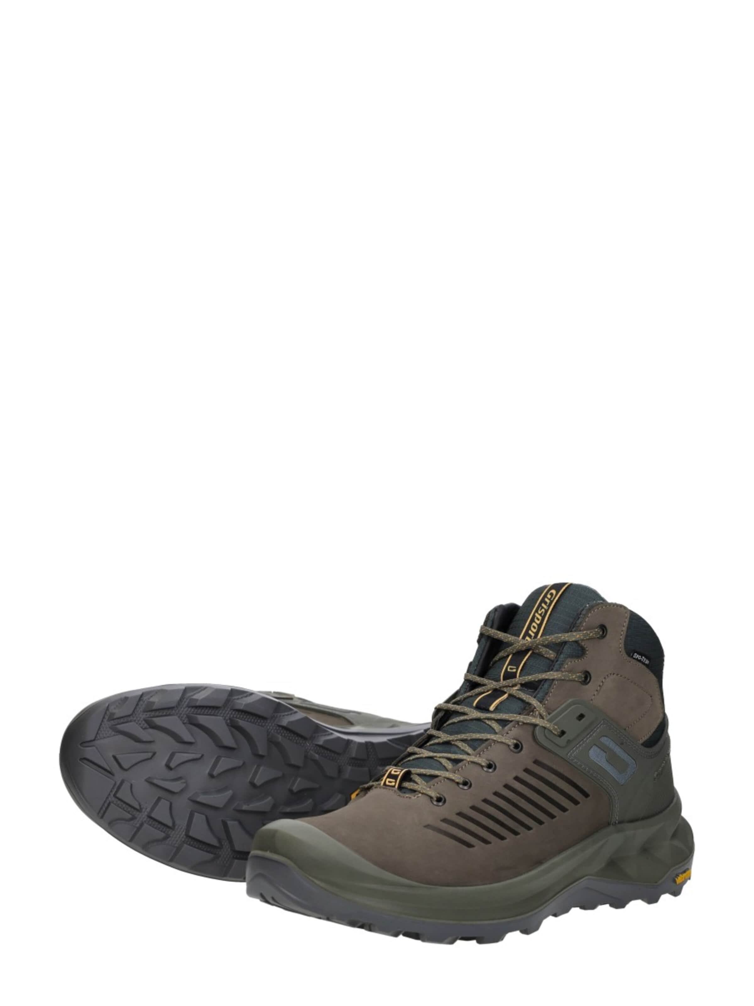 Grisport Sneakers hoog 'Journey Mid' in Bruin
